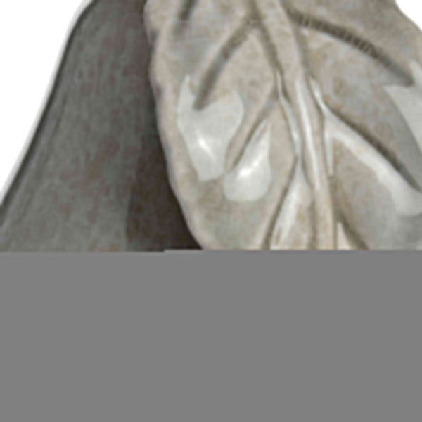 Antique Grey Large Ceramic Pear