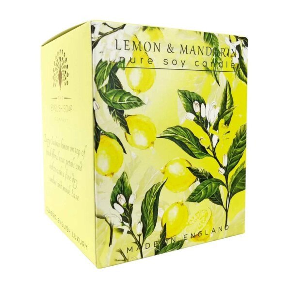 Candle - Lemon and Mandarin - Soy Wax