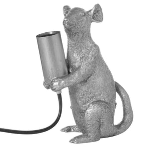 Marvin The Mouse Silver Table Lamp