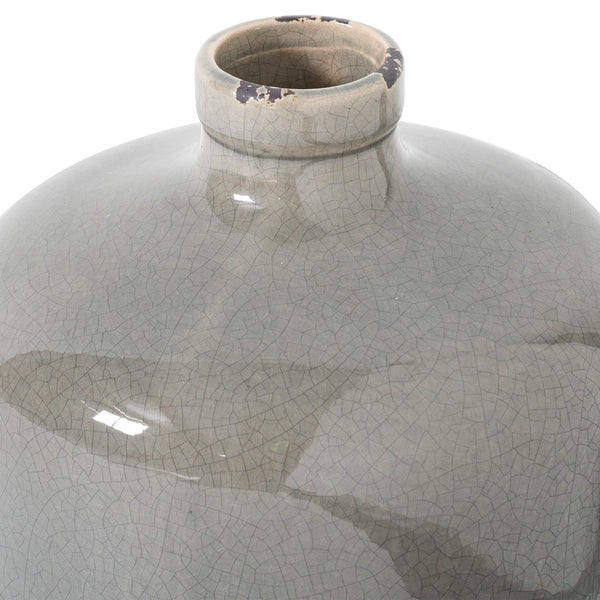 Garda Grey Glazed Eve Vase