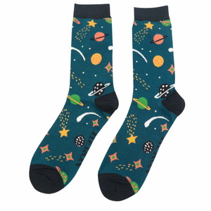 Socks - Men's - Space - Teal